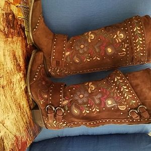Old Gringo  Tavelers & Traders boots size 8.5